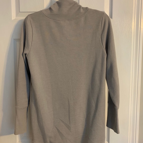 LÖLE grey turtleneck sweater size small - Picture 5 of 8
